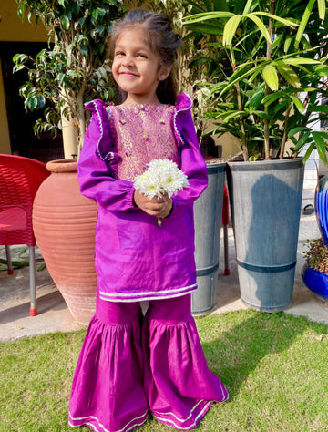 Plum Dress for Girls