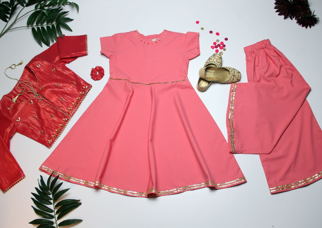 Gul-e-Lala Dress for Girls