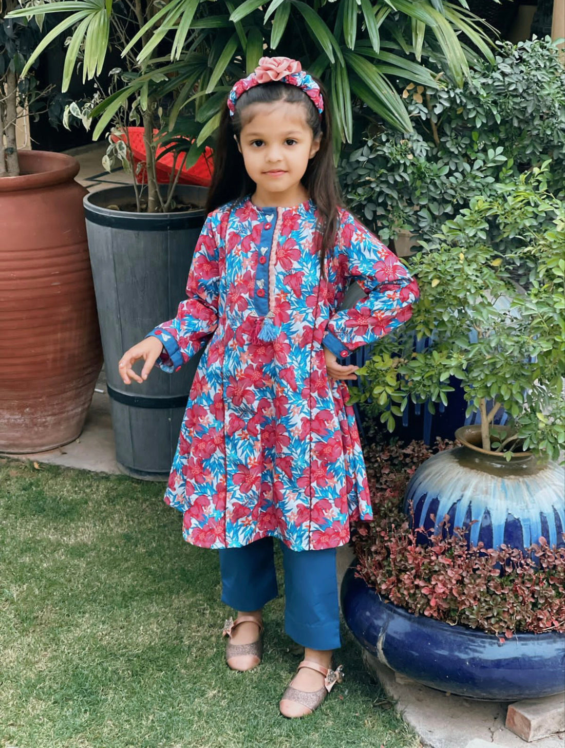 Amber, Eastern Wear cotton fabric 3pc dress girls fashion for winter wedding eid and traditional events Boys clothing Price in Pakistan