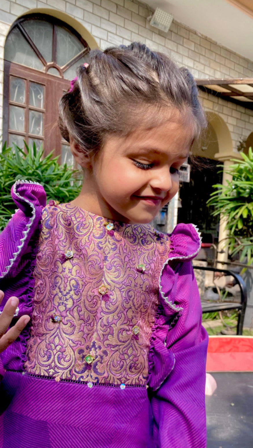 Plum Dress for Girls