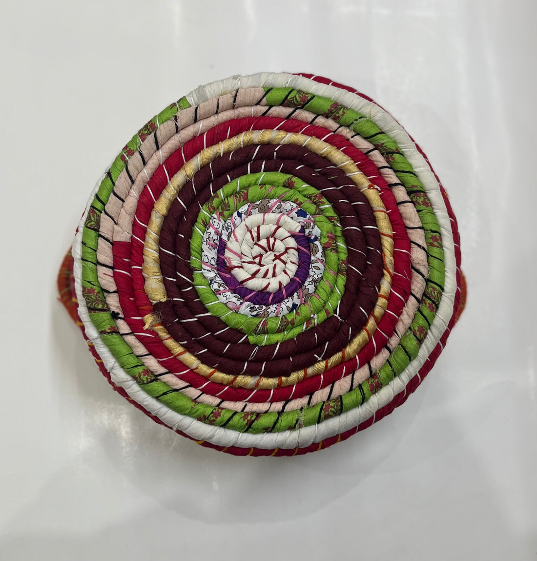 Green Rainbow Basket