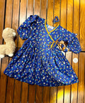 Midnight, Western Wear cotton Fabric girls fashion for winter wedding eid and traditional events