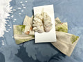Large Beige Bow Scrunchie - The Aaira's Closet