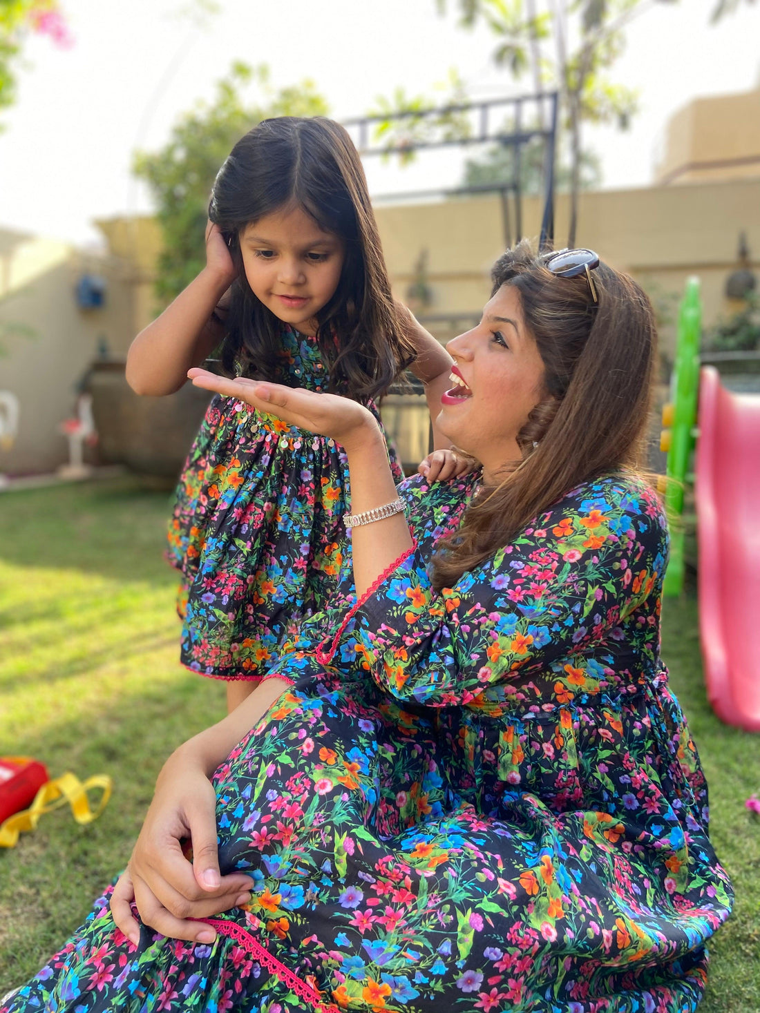 Rainbow Frock - The Aaira's Closet girls clothing Price in Pakistan