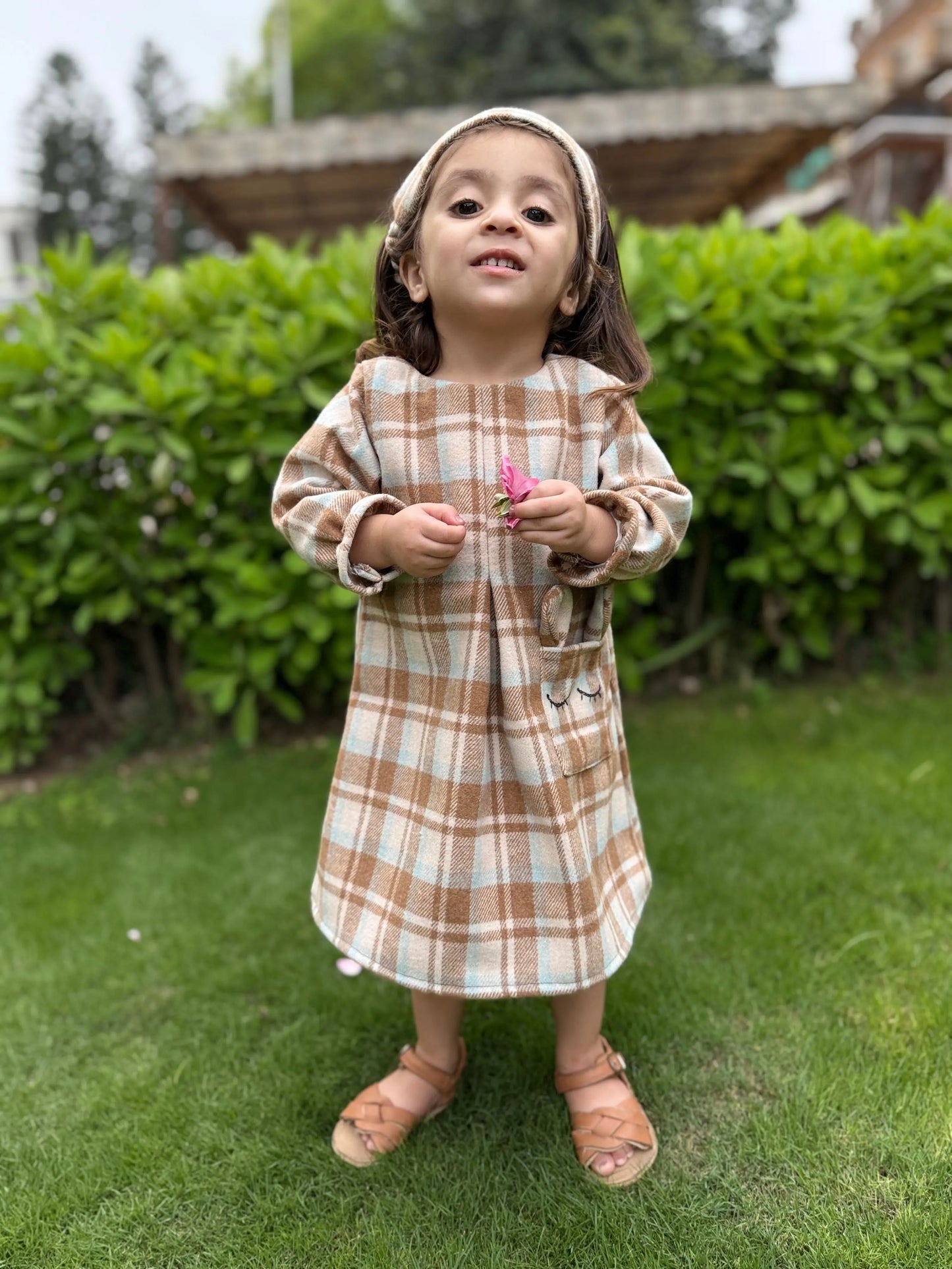 Check Skin Frock