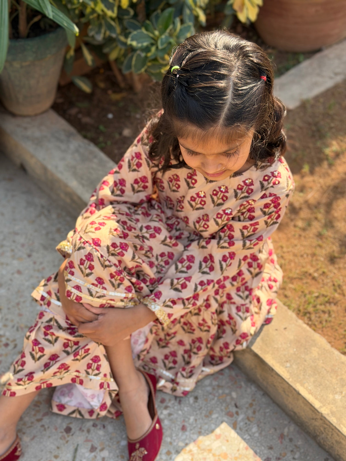 Skin Gharara Set