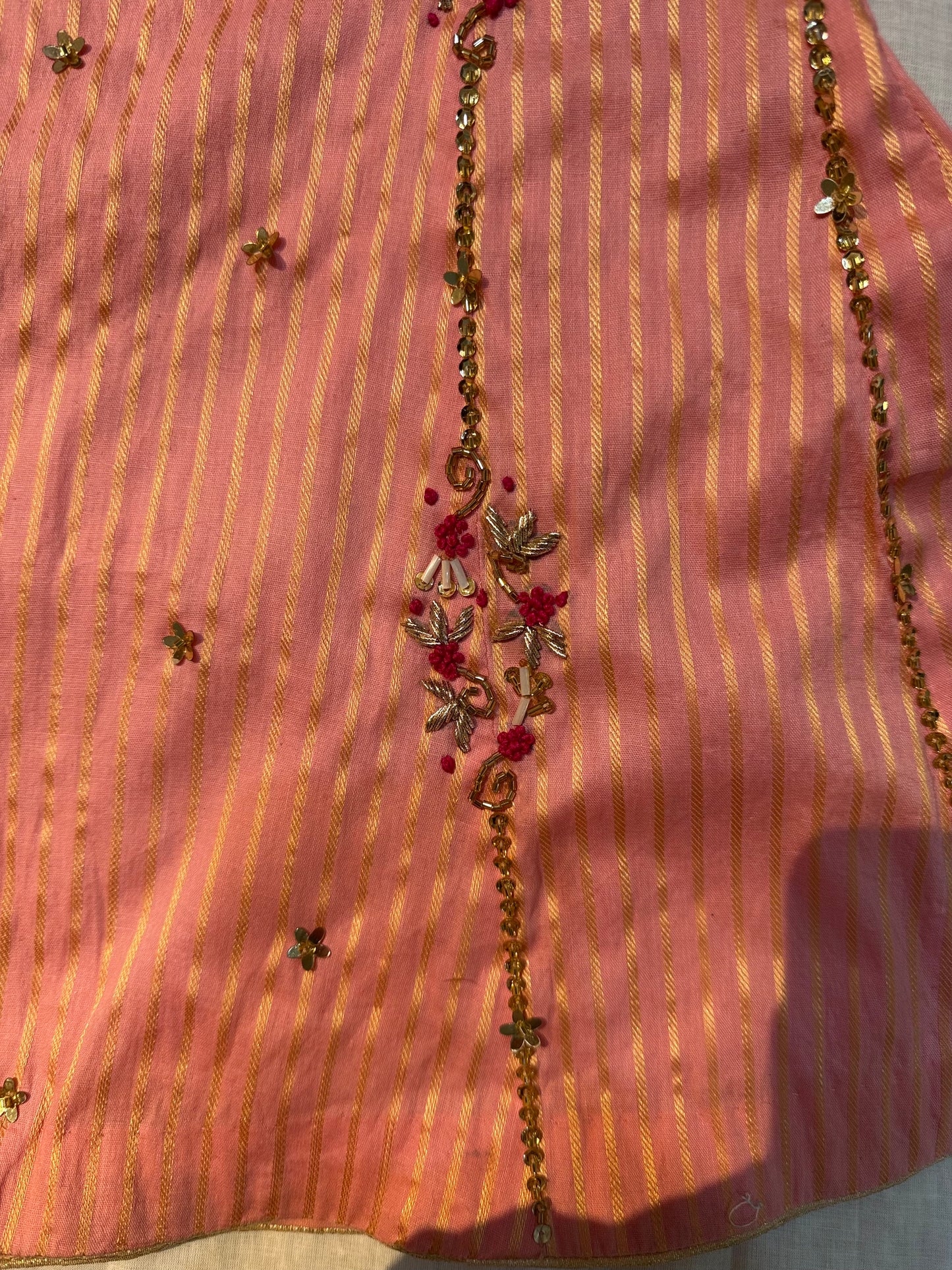 Pink Frock Gharara