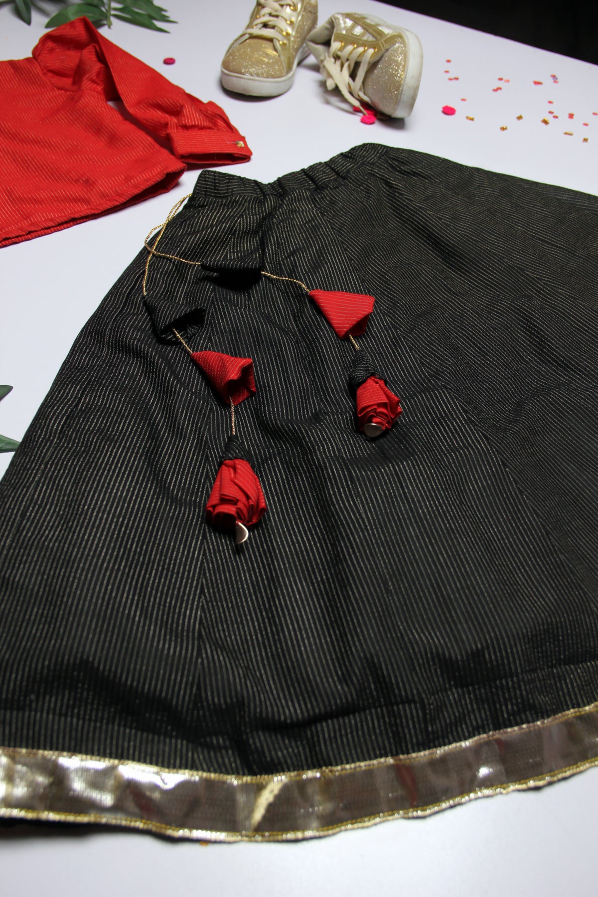 LAAL GULAB: Lehenga for Girls