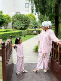 Girl's fashion Kurta Cotton festivals off white
