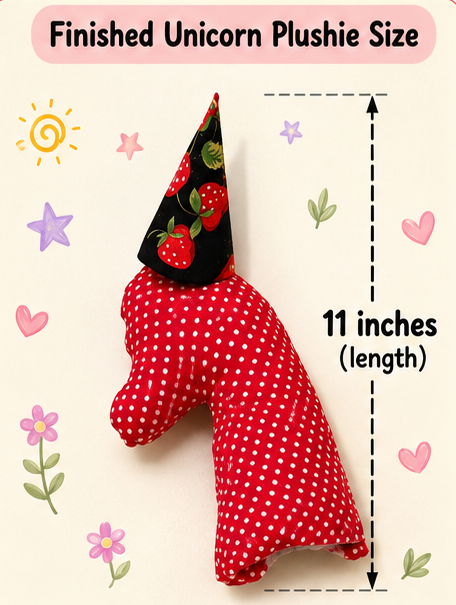 Unicorn DIY Plushie Kit