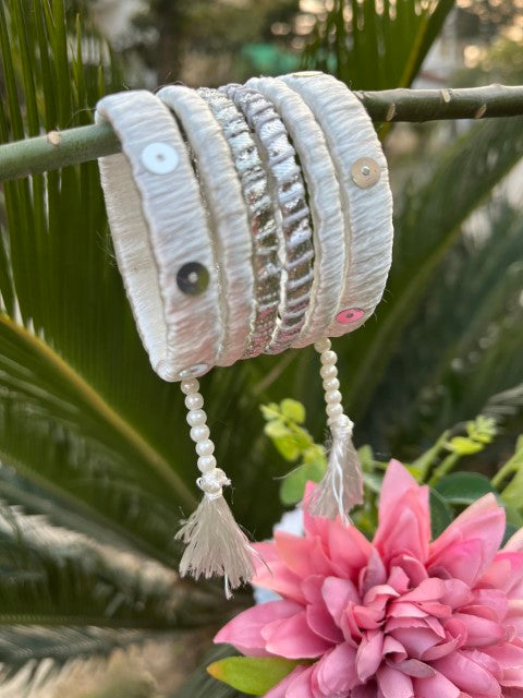 Bangle Set - White