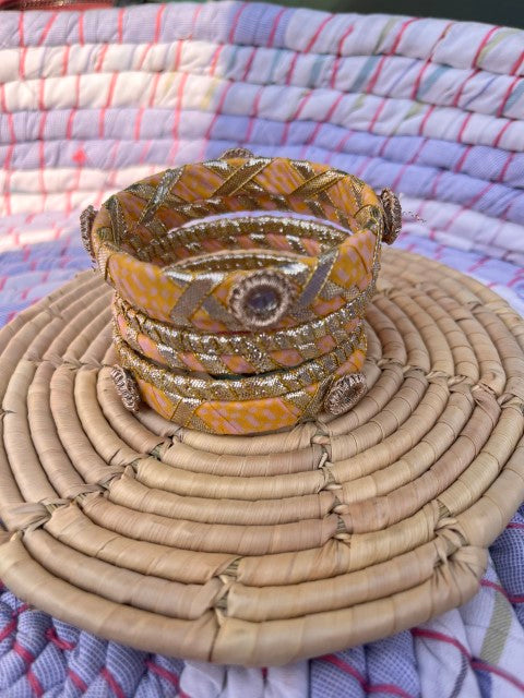 Bangle Set - Yellow