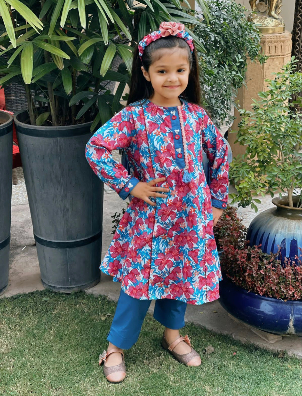 Amber, Eastern Wear cotton fabric 3pc dress girls fashion for winter wedding eid and traditional events Boys clothing Price in Pakistan