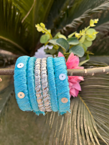 Bangle Set - Blue