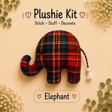 Elephant DIY Plushie Kit