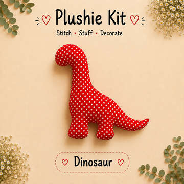 Dinosaur DIY Plushie Kit
