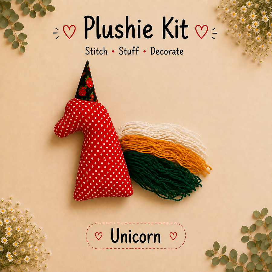 Unicorn DIY Plushie Kit