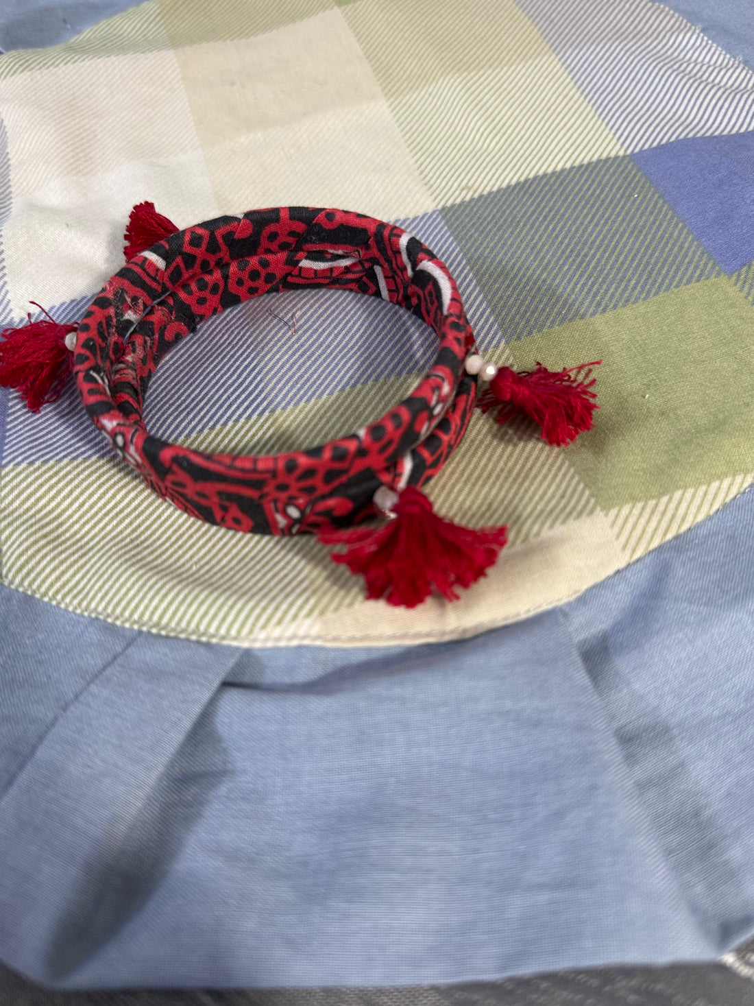 Ajrak bangles