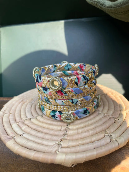 Blue Multicolor Gotta Bangles