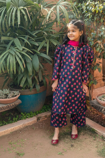 Black and Pink Shirt Sitara