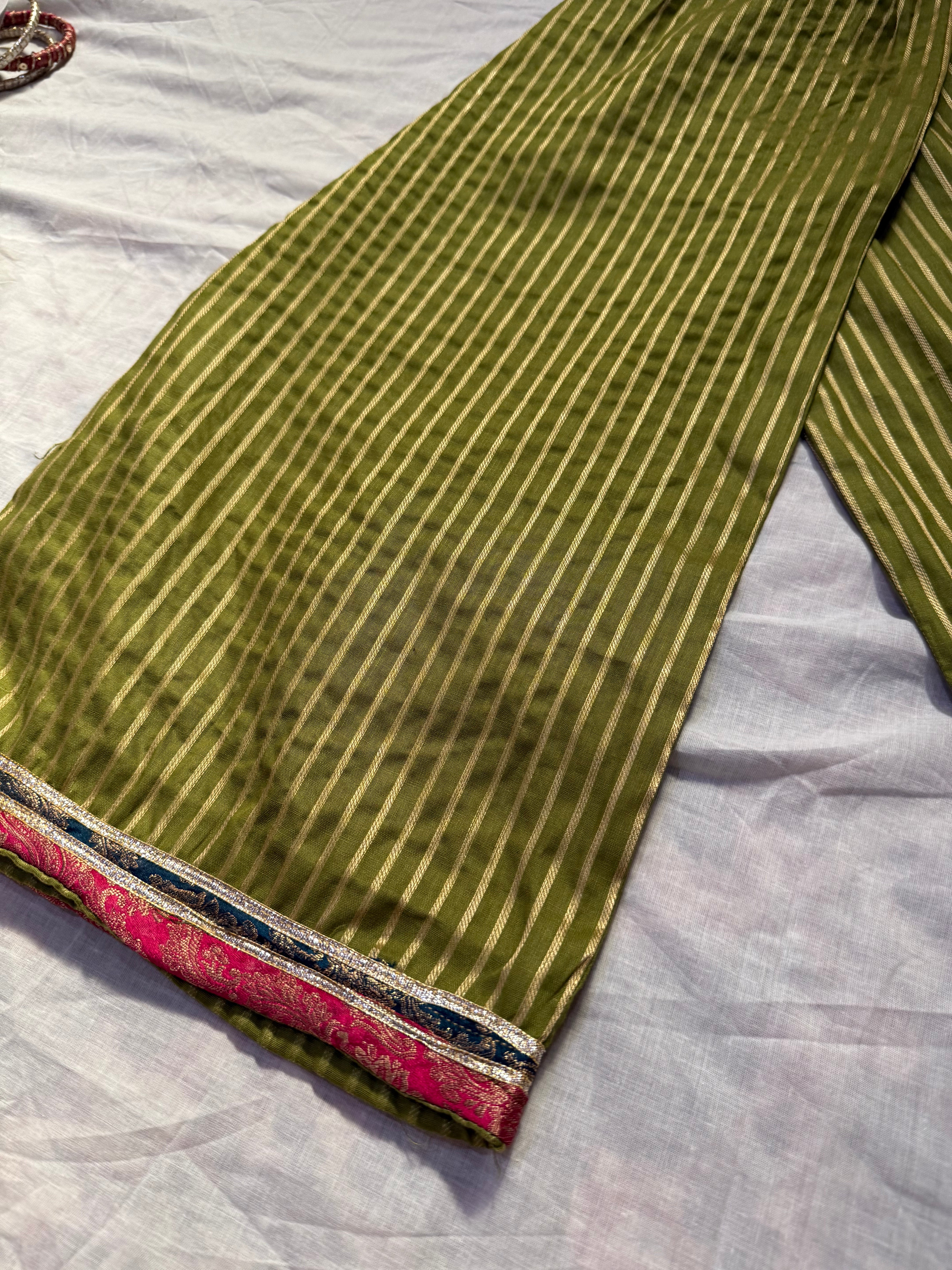 Green flapper , Frock set