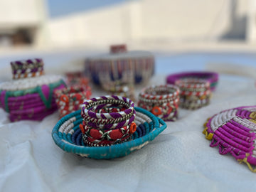 Purple & Orange Gotta Bangles