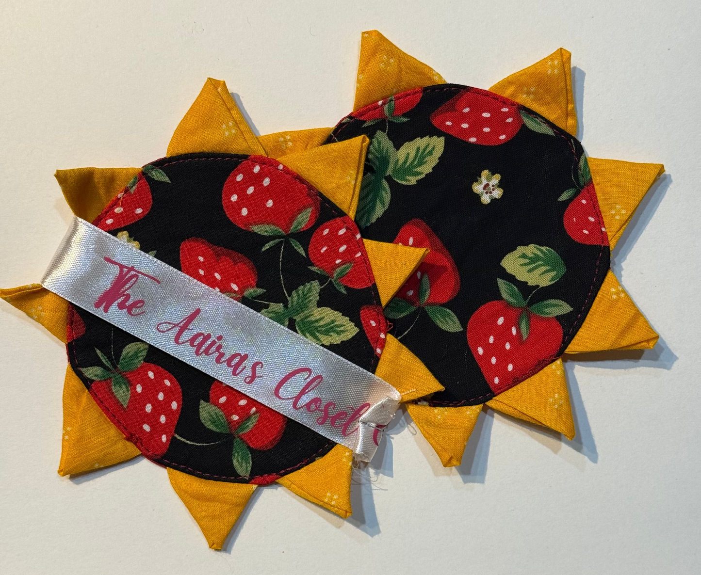 Strawberry Coasters