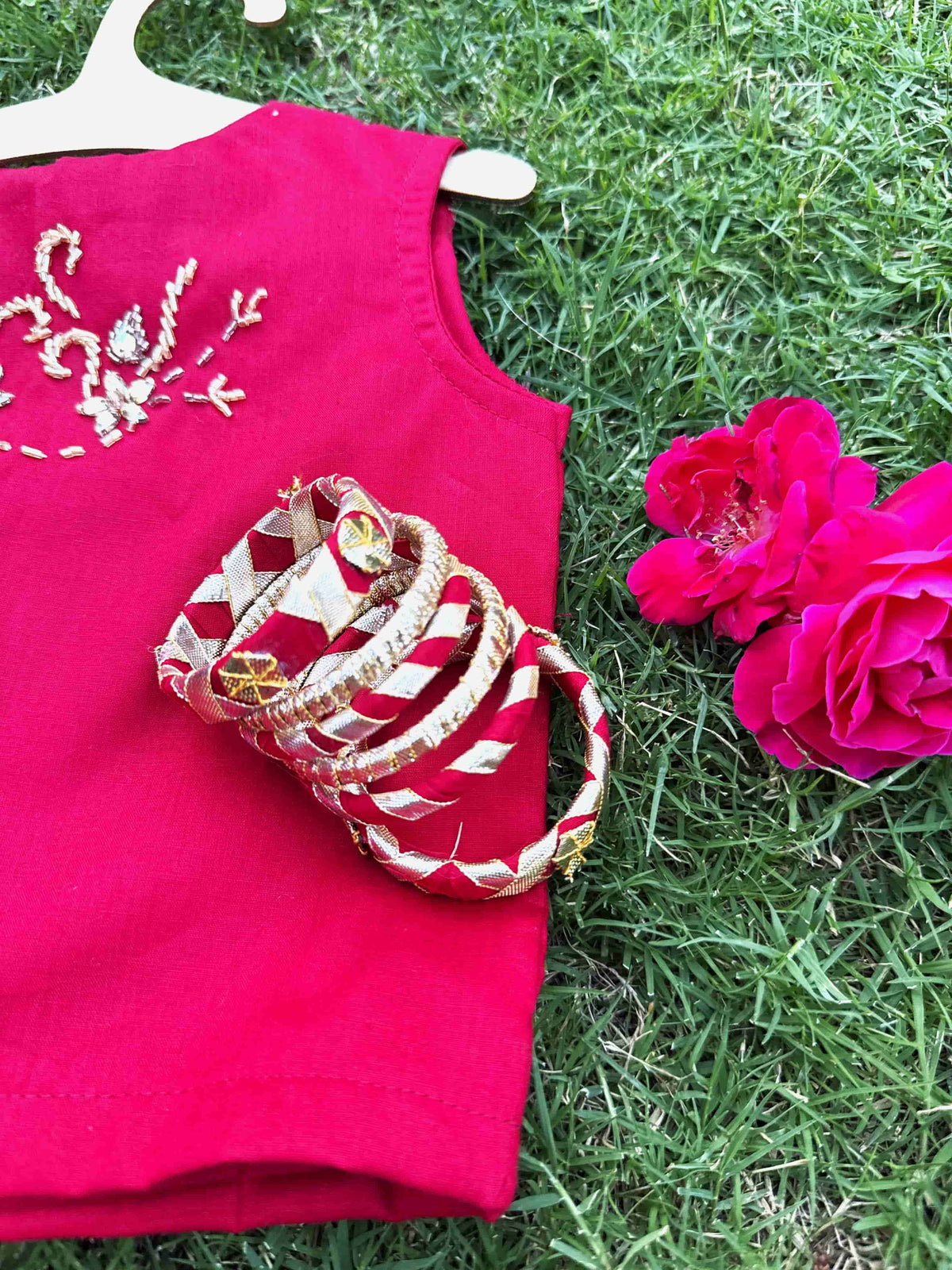 Gulabi Cholli Lehnga