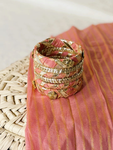 Baby Pink Gotta Bangles