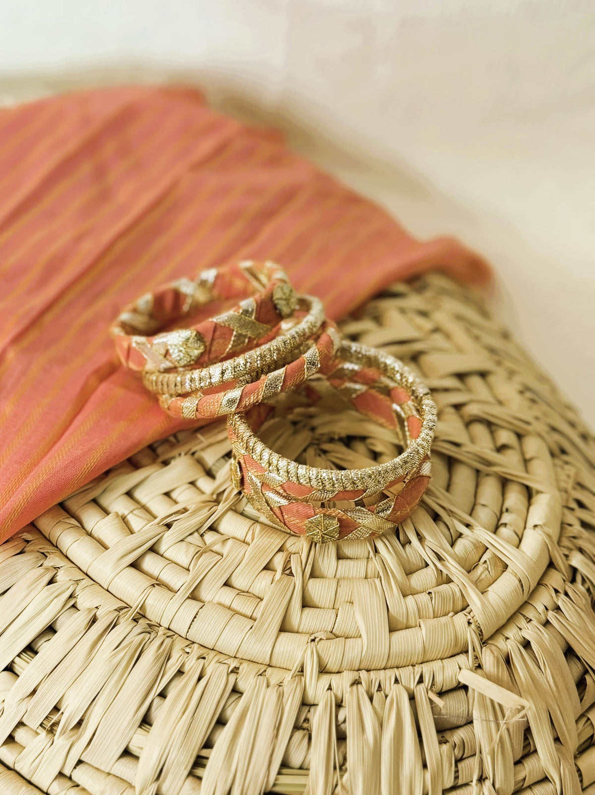 Baby Pink Gotta Bangles