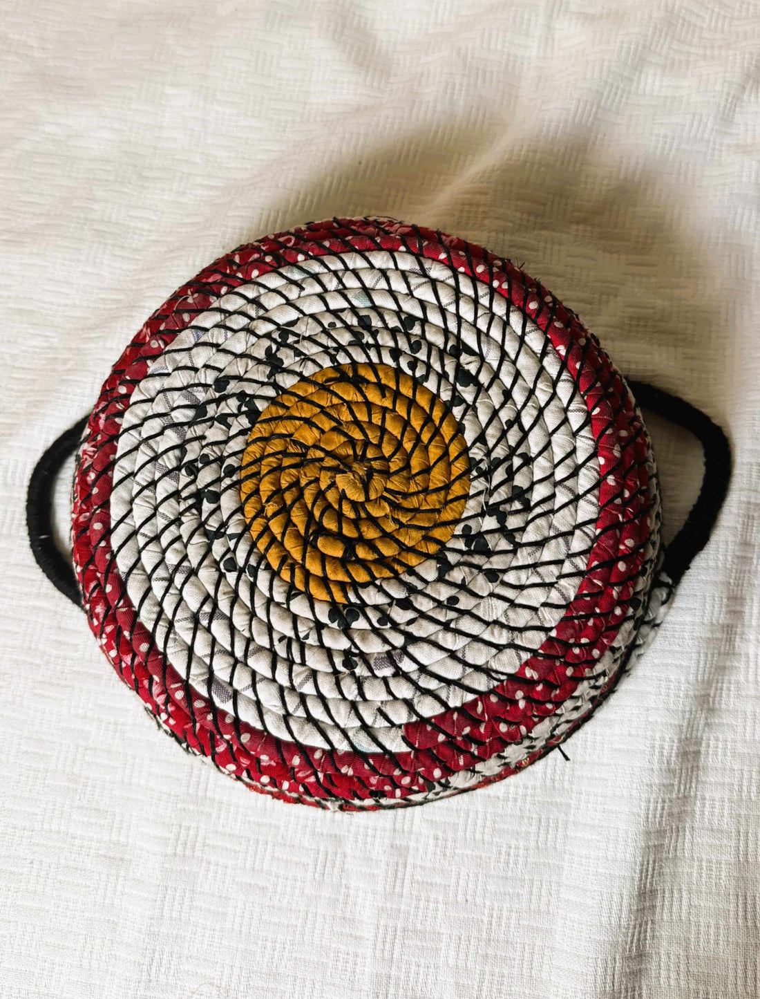 Orange ,White, Red and Black