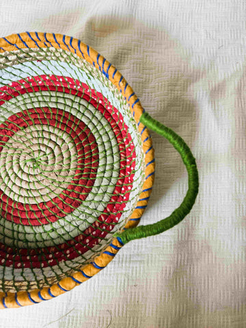Orange, Red and Green Basket