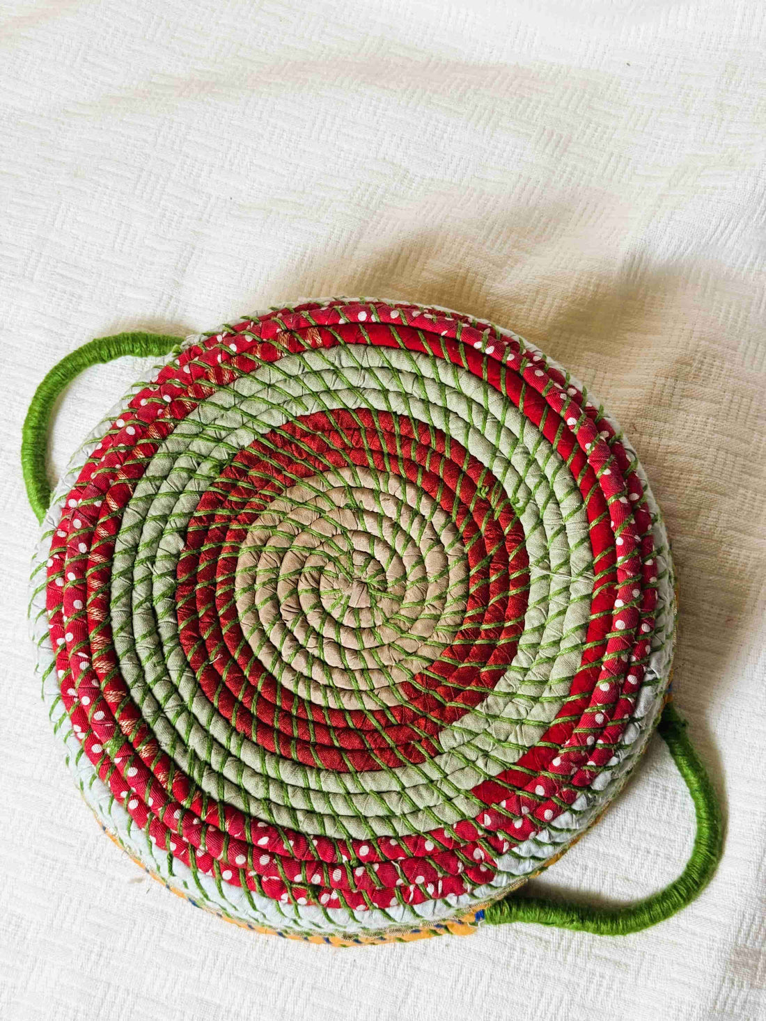 Orange, Red and Green Basket