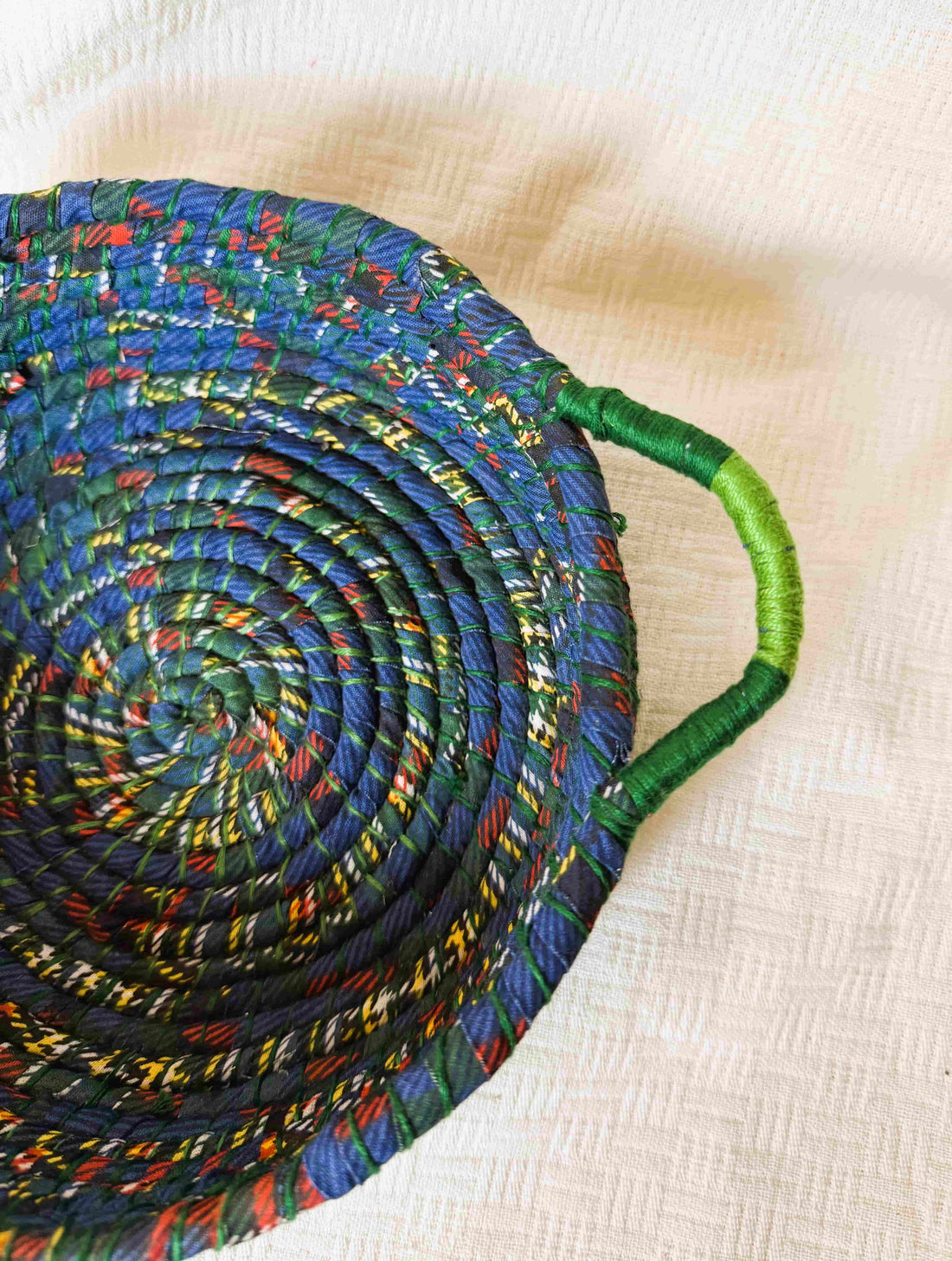 Red, Blue and Purple Basket