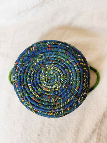 Red, Blue and Purple Basket