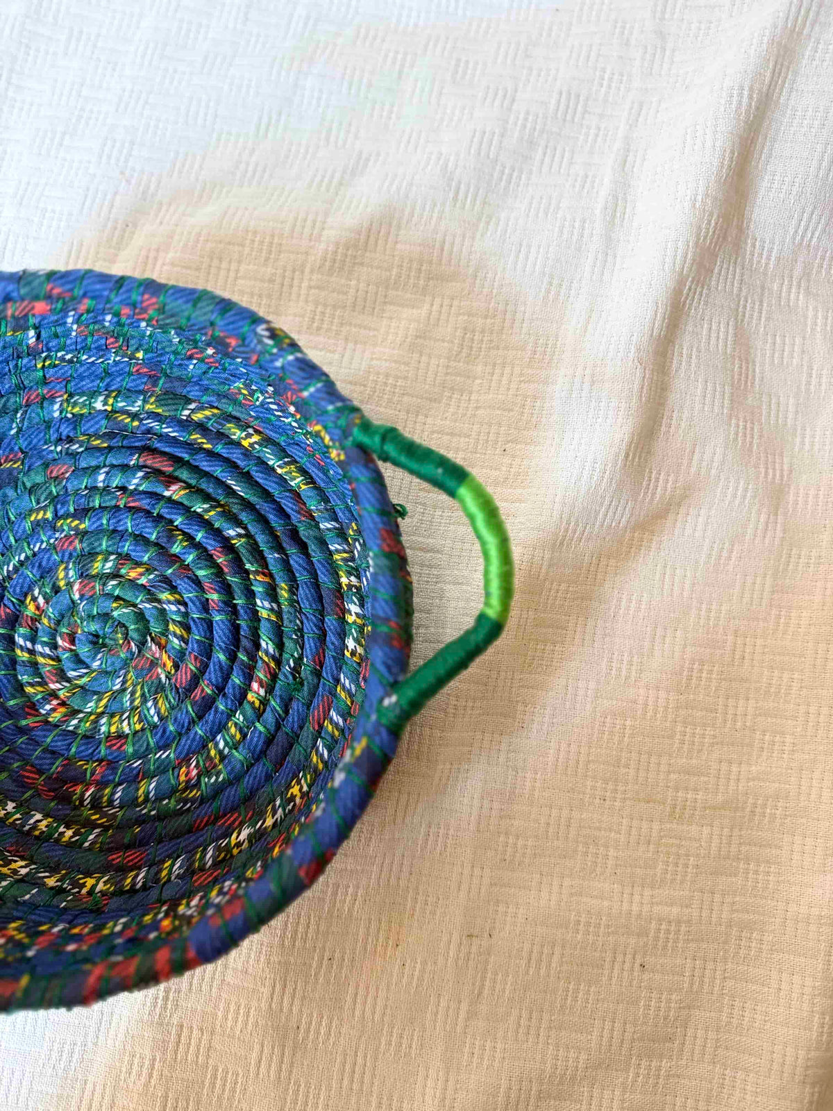 Red, Blue and Purple Basket