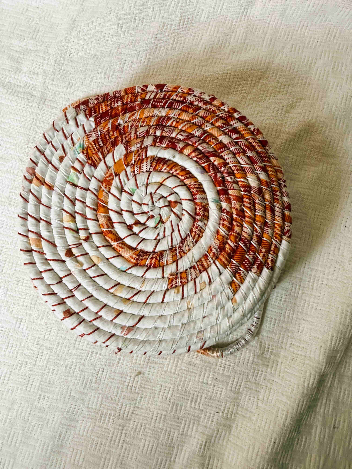 Copper White Basket