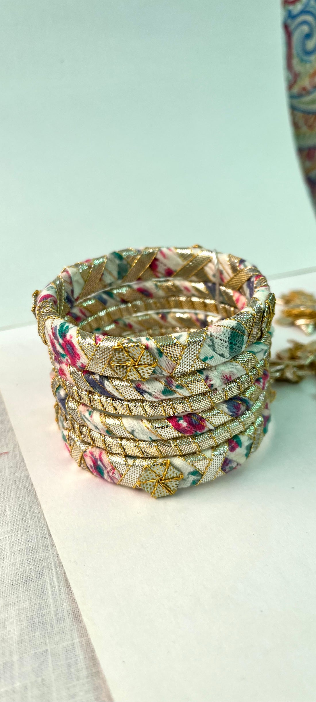 Light Multi Color Gotta Bangles