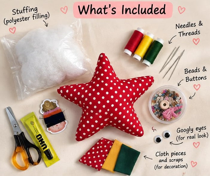 Star DIY Plushie Kit