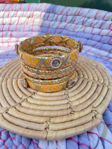 Bangle Set - Yellow