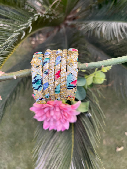 Blue Multicolor Gotta Bangles